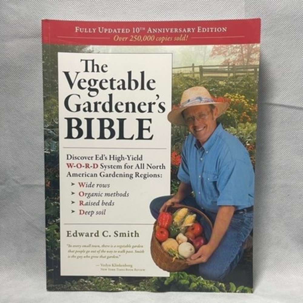 Ed Smith Vegetable Gardener's Bible WORD System 10th Anniversary 352 Pages EXC